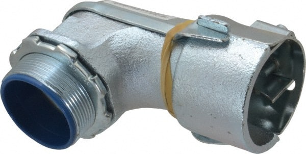 Thomas & Betts 3140 Conduit Connector: For FMC, Malleable Iron, 2" Trade Size 