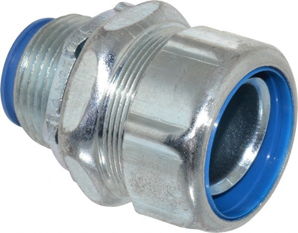 Thomas & Betts 5334-TB Conduit Connector: For Liquid-Tight, Steel, 1" Trade Size 