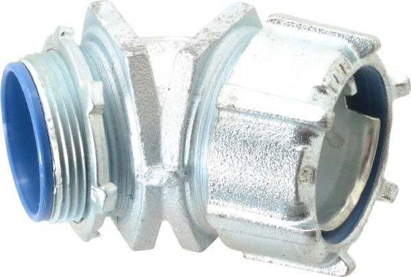 Thomas & Betts 5346 Conduit Connector: For Liquid-Tight, Malleable Iron, 1-1/2" Trade Size 