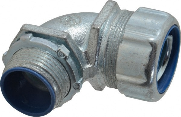 Thomas & Betts 5354 Conduit Connector: For Liquid-Tight, Malleable Iron, 1" Trade Size 