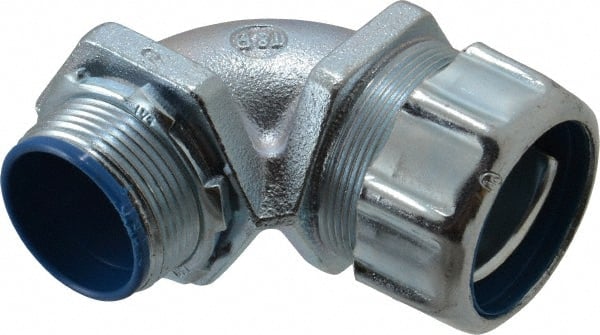 Thomas & Betts 5355 Conduit Connector: For Liquid-Tight, Malleable Iron, 1-1/4" Trade Size 
