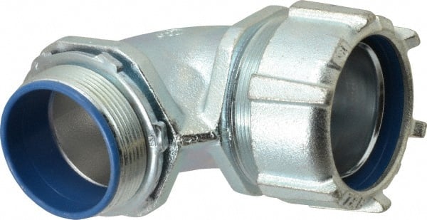 Thomas & Betts 5357 Conduit Connector: For Liquid-Tight, Malleable Iron, 2" Trade Size 
