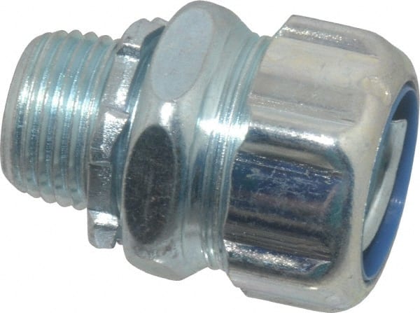 Thomas & Betts 5232 Conduit Connector: For Liquid-Tight, Steel, 1/2" Trade Size 