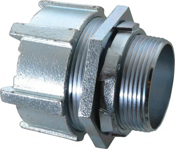 Thomas & Betts 5238 Conduit Connector: For Liquid-Tight, Steel, 2-1/2" Trade Size 