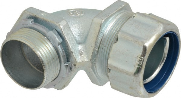 Thomas & Betts 5255 Conduit Connector: For Liquid-Tight, Malleable Iron, 1-1/4" Trade Size 