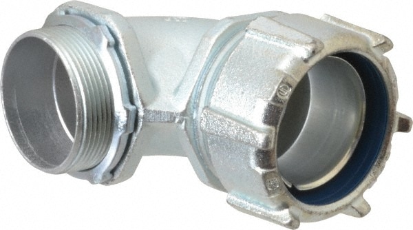 Thomas & Betts 5257 Conduit Connector: For Liquid-Tight, Malleable Iron, 2" Trade Size Image