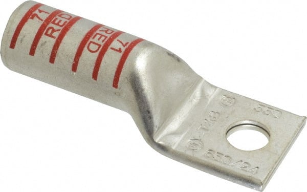 Thomas & Betts 54915BE Square Ring Terminal: Non-Insulated, Compression Connection 