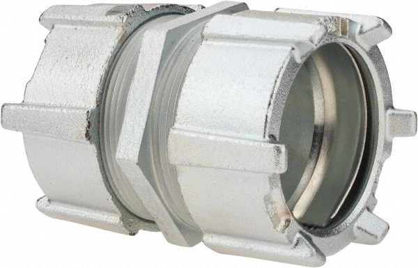 Thomas & Betts 8720 Conduit Coupling: For Rigid & Intermediate (IMC), Malleable Iron, 2-1/2" Trade Size 