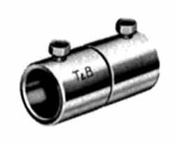 Thomas & Betts 8824-TB Conduit Coupling: For Rigid & Intermediate (IMC), Malleable Iron, 3" Trade Size 
