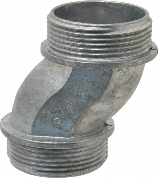 Thomas & Betts HO225 Conduit Nipple: For Rigid & Intermediate (IMC), Die Cast Zinc, 1-1/2" Trade Size 