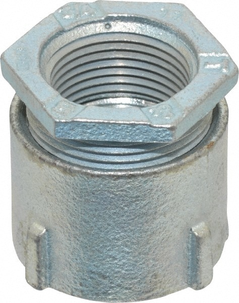 Thomas & Betts 676 Conduit Coupling: For Rigid & Intermediate (IMC), Malleable Iron, 3/4" Trade Size 