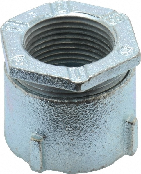 Thomas & Betts 677 Conduit Coupling: For Rigid & Intermediate (IMC), Malleable Iron, 1" Trade Size Image