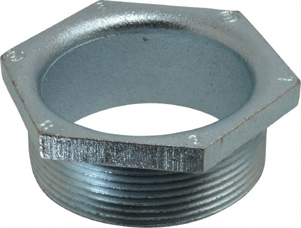 Thomas & Betts 849 Conduit Nipple: For Rigid & Intermediate (IMC), Malleable Iron, 3" Trade Size Image