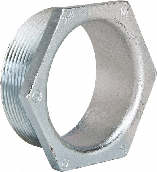 Thomas & Betts 850 Conduit Nipple: For Rigid & Intermediate (IMC), Malleable Iron, 3-1/2" Trade Size Image