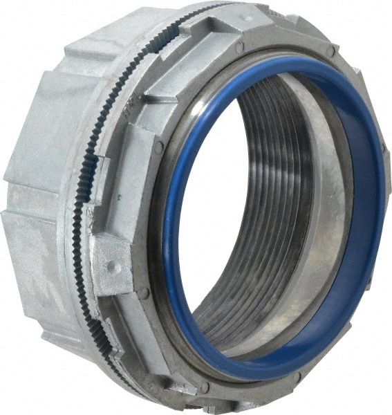 Thomas & Betts H400-TB Conduit Hub: For Rigid & Intermediate (IMC), Zinc, 4" Trade Size Image