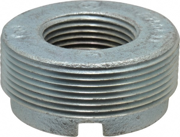 Thomas & Betts 613 Conduit Reducer: For Rigid & Intermediate (IMC), Malleable Iron, 2 to 1" Trade Size Image