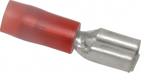 Thomas & Betts RAD18-183 Wire Disconnect: Female, Red, Nylon, 22-18 AWG, 0.187" Tab Width Image