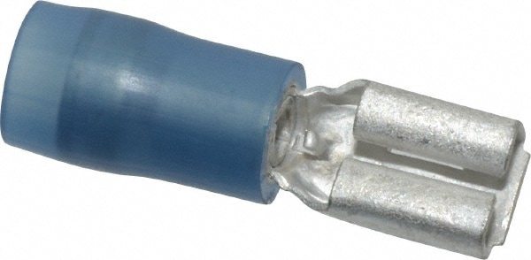 Thomas & Betts RBD14-182 Wire Disconnect: Female, Blue, Nylon, 16-14 AWG, 0.187" Tab Width Image