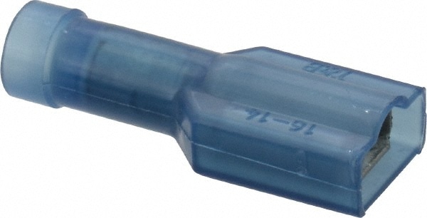 Thomas & Betts 14RB-2577C Wire Disconnect: Female, Blue, Nylon, 16-14 AWG, 1/4" Tab Width Image