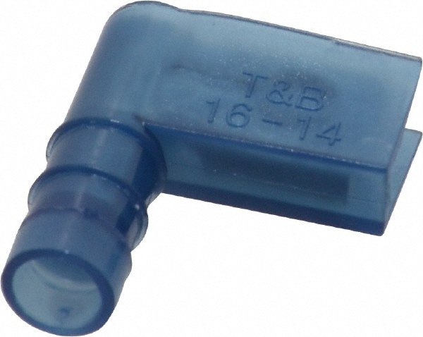 Thomas & Betts RB14-250A Wire Disconnect: Female, Blue, Nylon, 16-14 AWG, 1/4" Tab Width Image