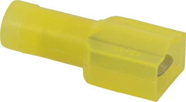 Thomas & Betts 10RC-251T Wire Disconnect: Male, Yellow, Nylon, 12-10 AWG, 1/4" Tab Width Image