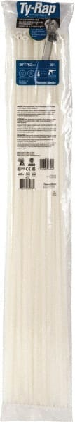 Thomas & Betts TY529M Cable Tie Duty: 30" Long, Natural, Nylon, Standard 