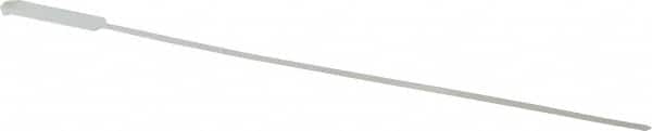 Thomas & Betts TY548M Cable Tie: 14.2" Long, Natural, Nylon, Identification Flag Marker 
