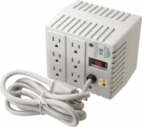 6 Outlets, 140 Volt Max Input, 600 VA, Portable Power Conditioner