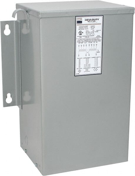 1 Phase, 240-480 Volt Input, 120/240 Volt Output, 60 Hz, 5 kVA, General Purpose Transformer