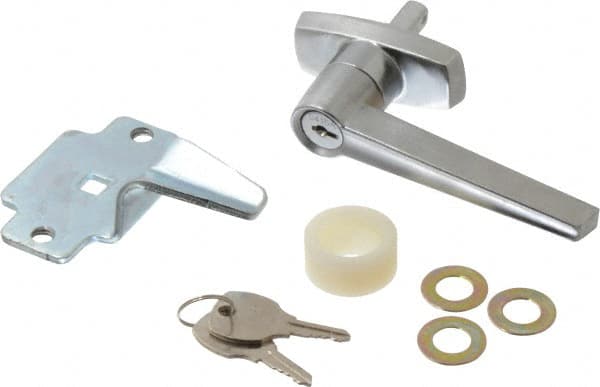 Electrical Enclosure Keylock Handle: Use with Single Door Type 12 Enclosures, Single Door Type 3R Enclosures & Single Door Type 4 Enclosures