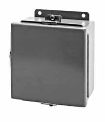 2-7/8" OAW x 4-7/8" OAH Powder Coat Finish Electrical Enclosure Back Panel - 6" x 4" Box, 14 Gauge Steel, Use with B060403/B060403CH/B060403CHQR/B060403SC/B060404/B0604045CHFTC/B060404CH/B060404SC/BN4060403/BN4060403CH