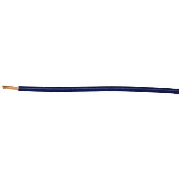 Southwire 411040506 Machine Tool Wire: 12 AWG, Blue, 500 Long, Polyvinylchloride, 0.155" OD 