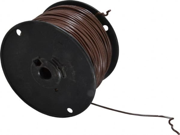 Southwire 411020507 Machine Tool Wire: 16 AWG, Brown, 500 Long, Polyvinylchloride, 0.12" OD 