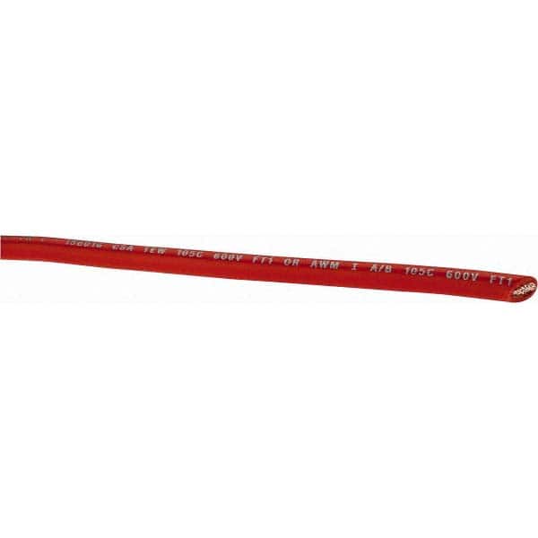 Southwire 411050503 Machine Tool Wire: 10 AWG, Orange, 500 Long, Polyvinylchloride, 0.18" OD 