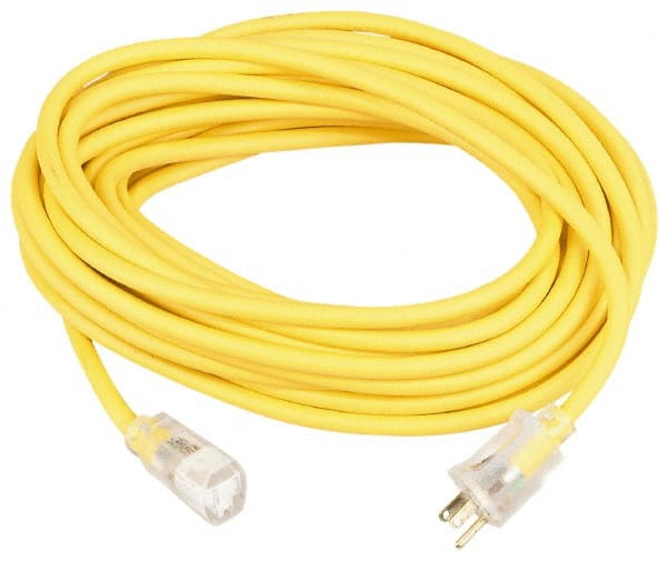 Southwire 1789SW0002 100, 10/3 Gauge/Conductors, Yellow Outdoor Extension Cord 