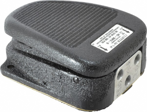 Manually Operated Valve: 0.13" NPT Outlet, Clipper Air Valve - 150 Max psi