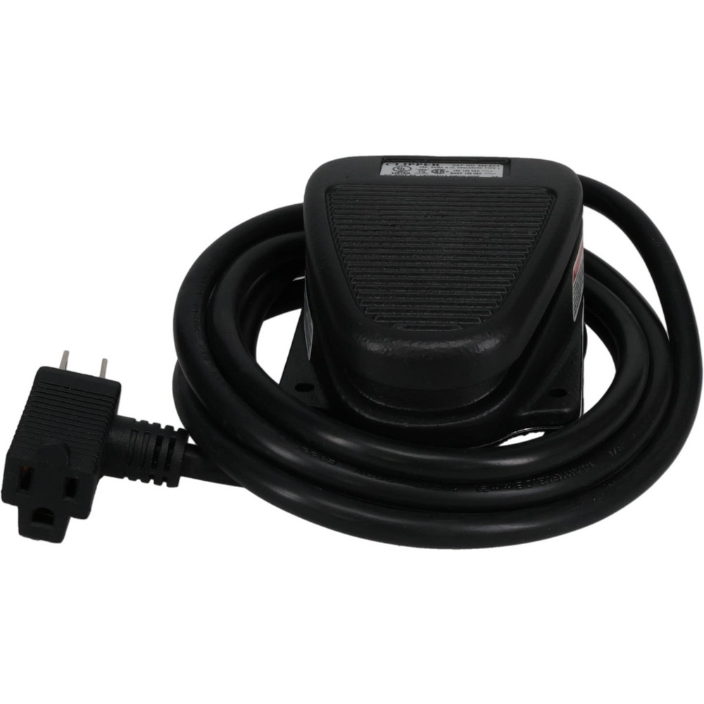 1 Treadle, 15 Amp, 3/4 hp, Momentary (MO), SPST, Electric Foot Switch