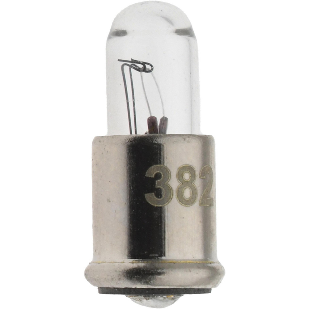 1.12 Watt, 14 Volt, Incandescent Miniature & Specialty T1-3/4 Lamp - Single Contact Midget Flanged Base, 1 to 1.999 Equivalent Range, Warm (1,000 to 3,000), Dimmable, 1-1/4" OAL