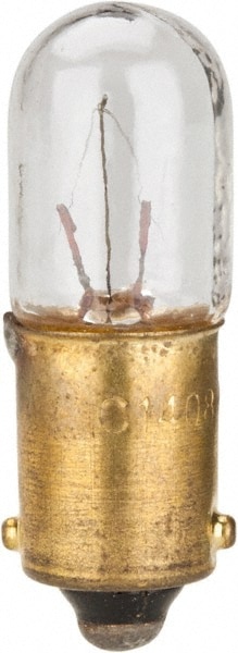 1.3 Watt, 10 Volt, Incandescent Miniature & Specialty T3-1/4 Lamp