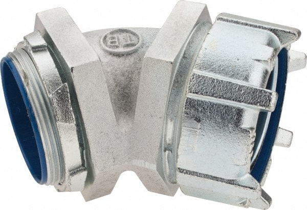 Thomas & Betts 5349 Conduit Connector: For Liquid-Tight, Malleable Iron, 3" Trade Size 