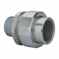 Thomas & Betts UNY 405-TB Conduit Male Union: For Rigid & Intermediate (IMC), Steel, 1-1/4" Trade Size Image