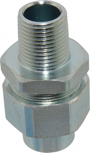 Thomas & Betts UNY 105-TB Conduit Male Union: For Rigid & Intermediate (IMC), Steel, 1/2" Trade Size 