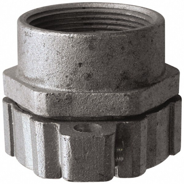 Conduit Coupling: For Liquid-Tight, Malleable Iron, 2-1/2" Trade Size