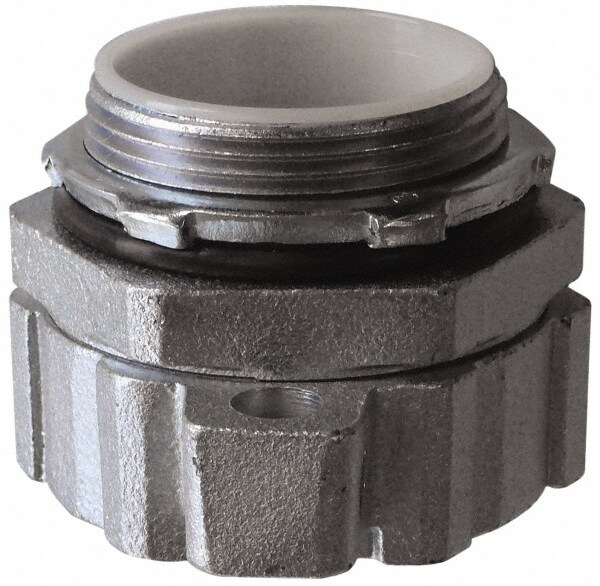Conduit Connector: For Liquid-Tight, Malleable Iron, 3-1/2" Trade Size