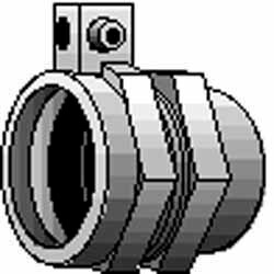 Conduit Coupling: For Liquid-Tight, Malleable Iron, 3" Trade Size