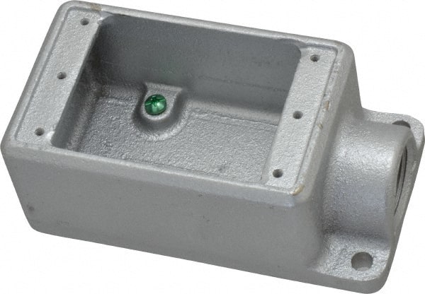Thomas & Betts FS2-TB Electrical Device Box: Iron, Rectangle, 2-3/4" OAW, 2" OAD, 1 Gang 