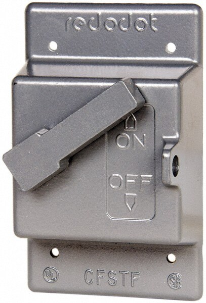 Switch Electrical Box Cover: Aluminum