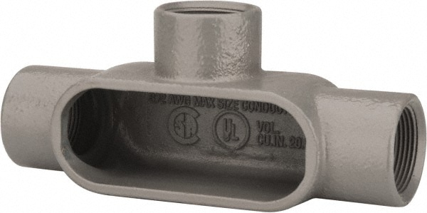 Hubbell Killark T47 Form 7, T Body, 1-1/4" Trade, IMC, Rigid Iron Conduit Body 