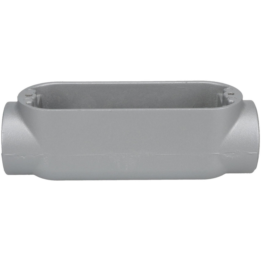 Form 85, C Body, 1-1/2" Trade, IMC, Rigid Aluminum Conduit Body - Oval, 9-1/4" OAL, 36 cc Capacity, Hazardous & Wet Locations
