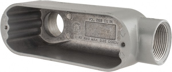 Hubbell Killark OLB-4 Form 85, LB Body, 1-1/4" Trade, IMC, Rigid Aluminum Conduit Body 